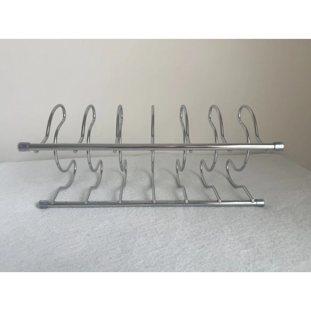 Spectrum Chrome Dish Or‎ Pan Divider Kitchen Cabinet Organizer Storage